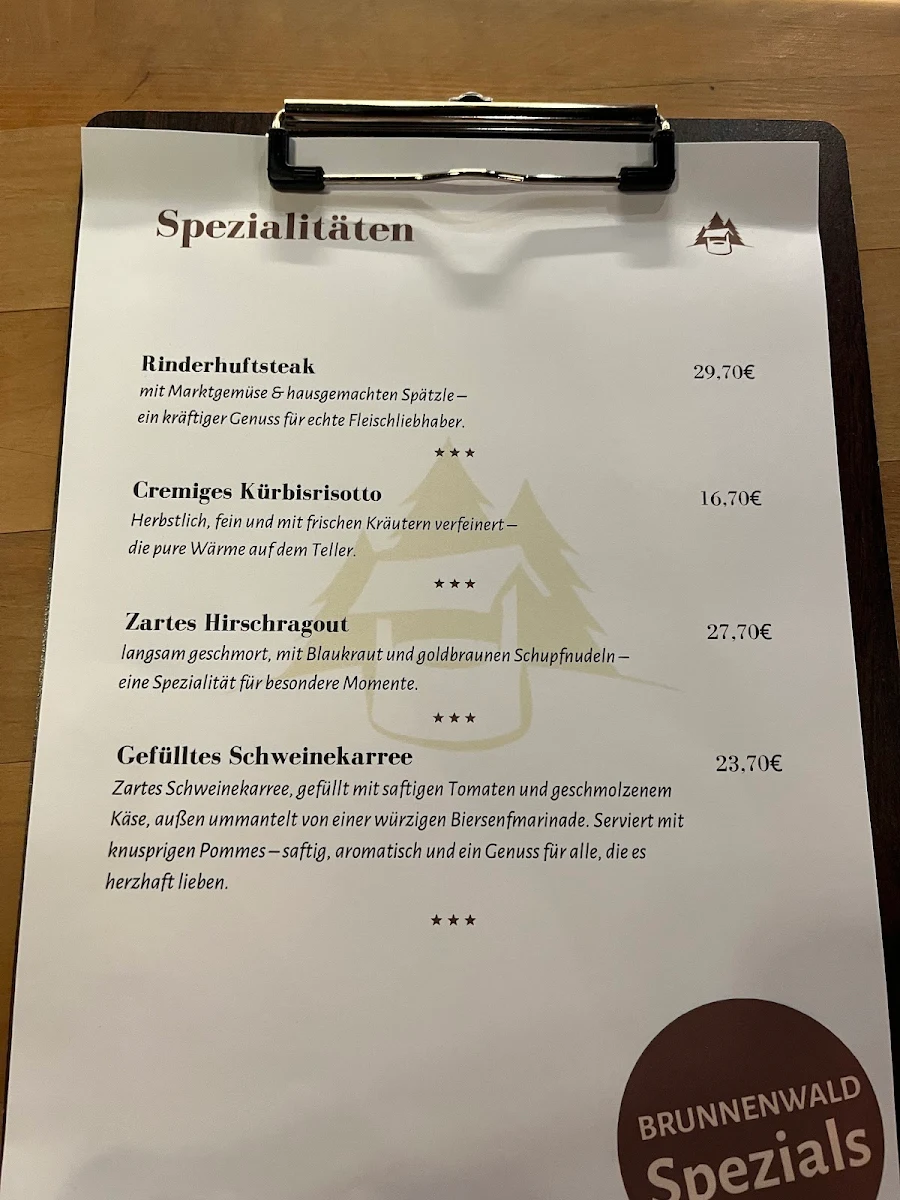 Speisekarte photo 2