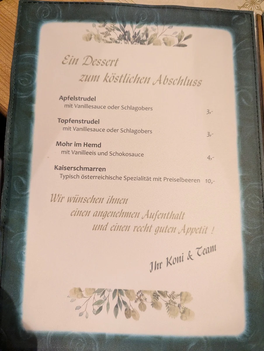 Speisekarte photo 1