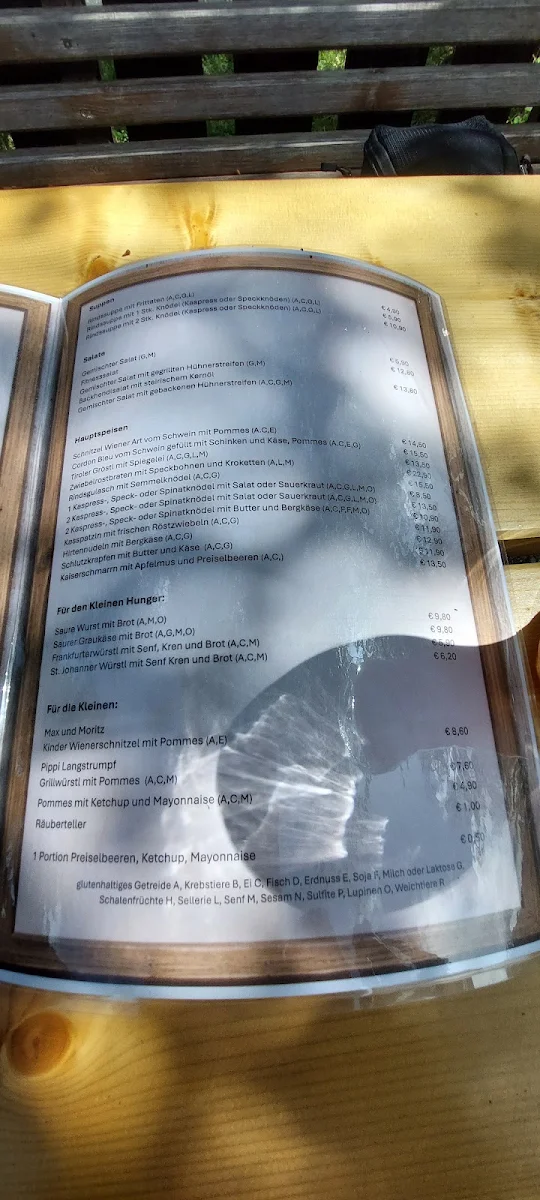 Speisekarte photo 1