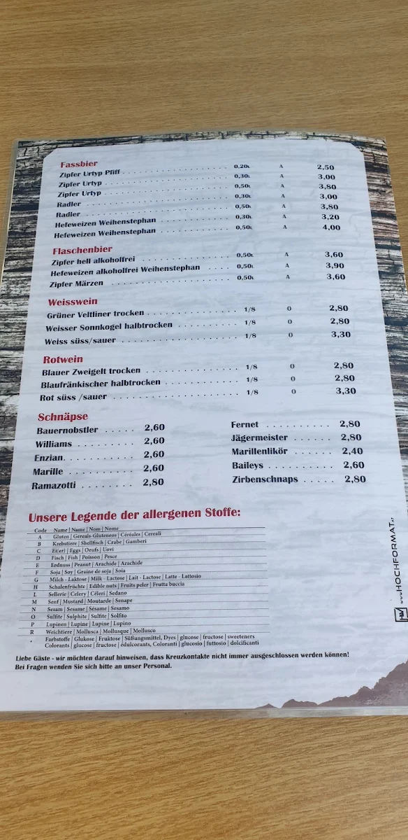 Speisekarte photo 6