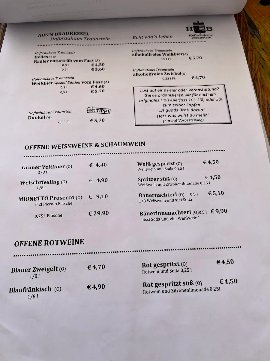 Speisekarte photo 1