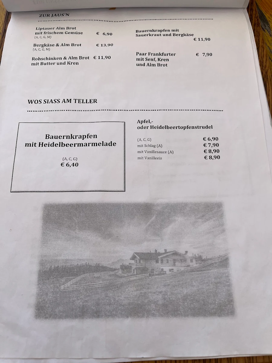 Speisekarte photo 3