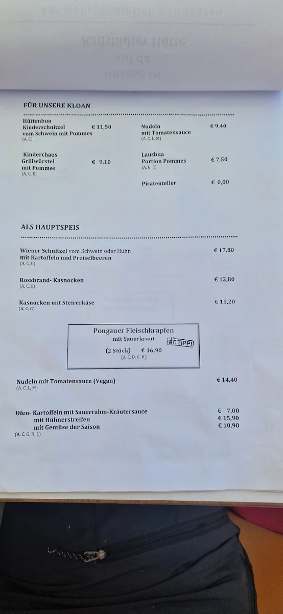 Speisekarte photo 6