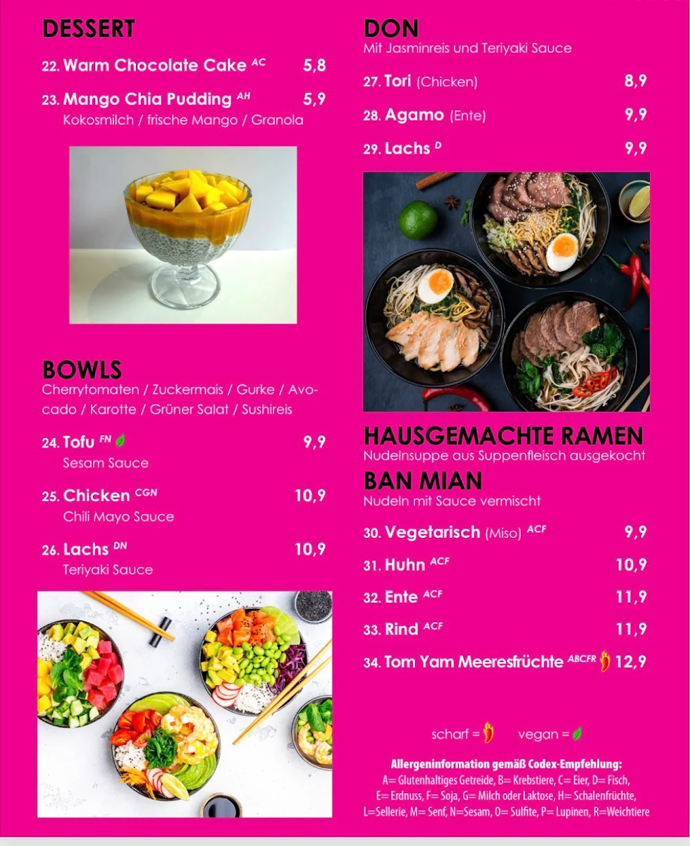 Speisekarte photo 2