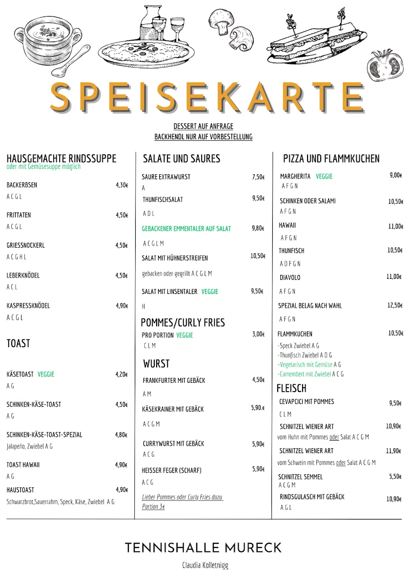 Speisekarte photo 1