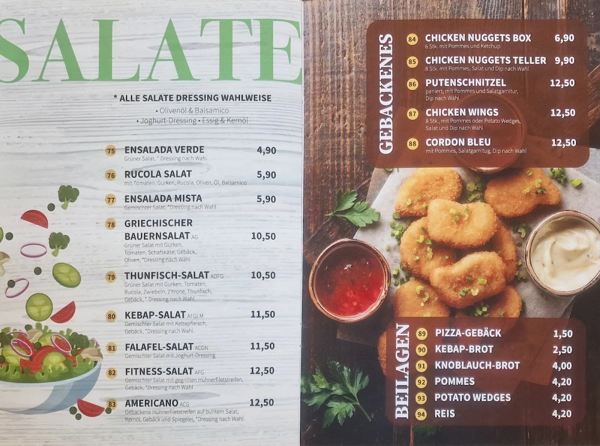 Speisekarte photo 2