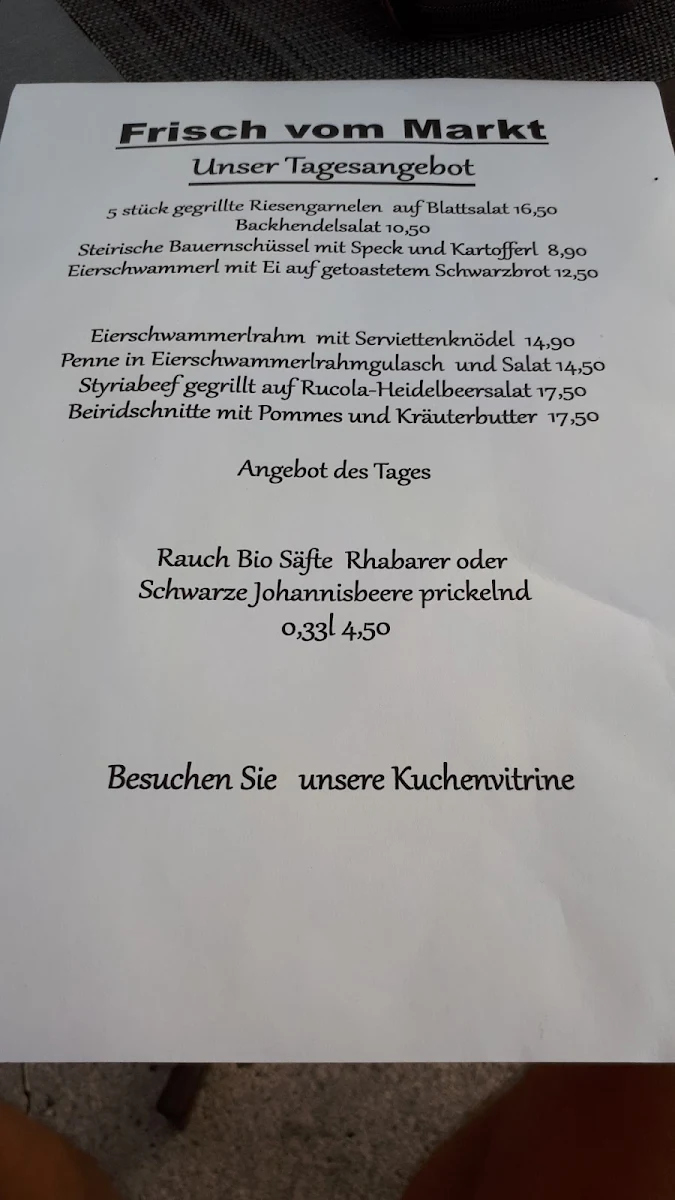 Speisekarte photo 2