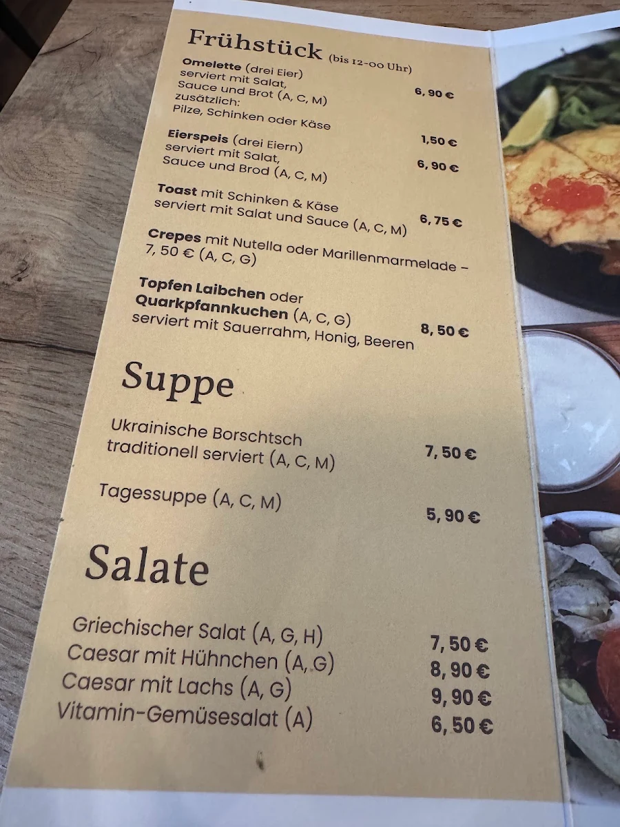 Speisekarte photo 3