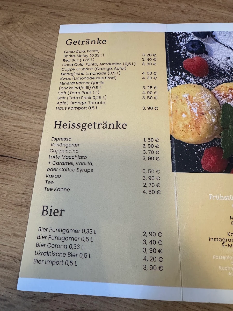 Speisekarte photo 6