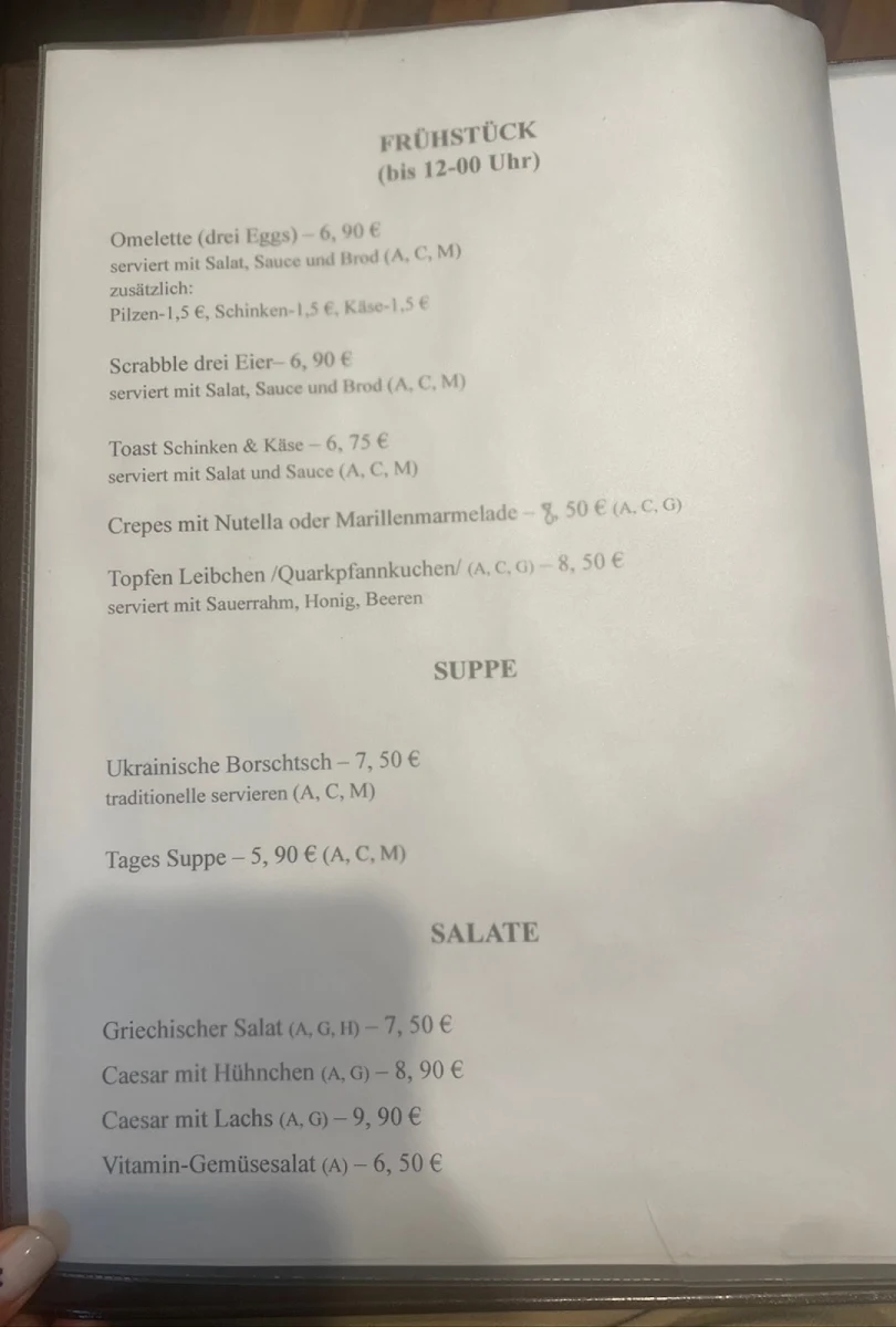 Speisekarte photo 7