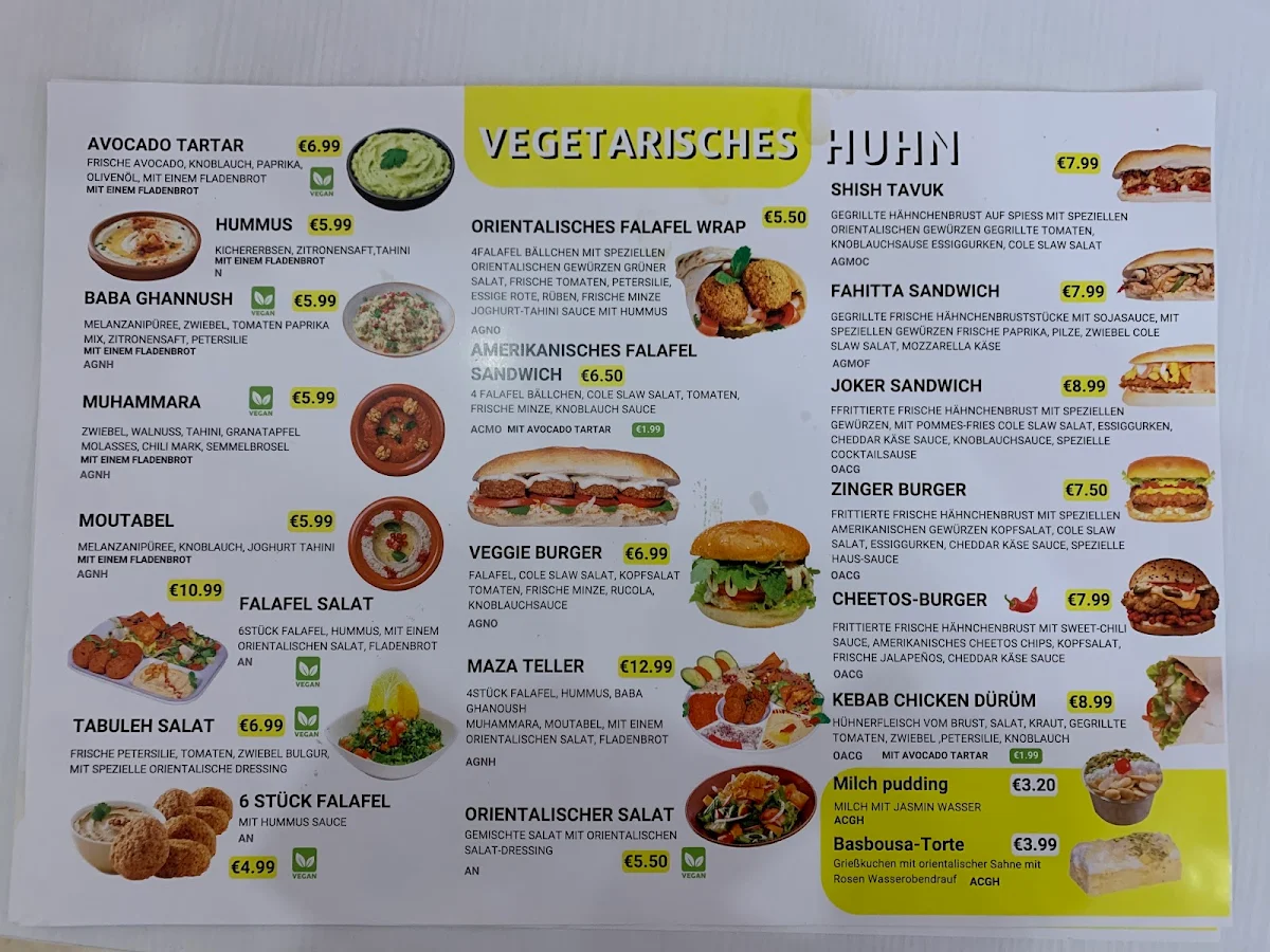 Speisekarte photo 4