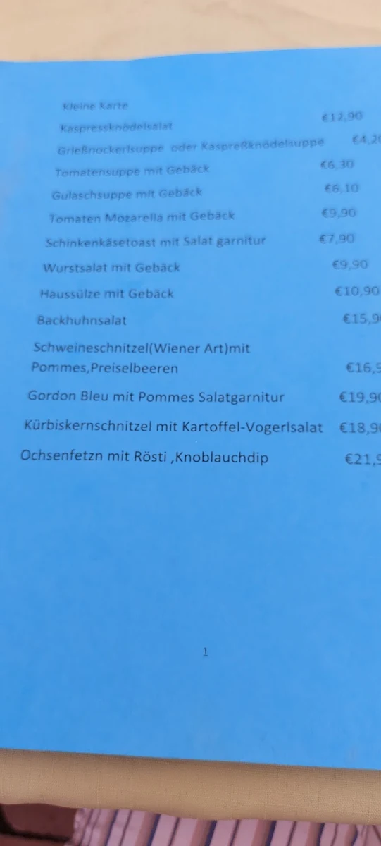 Speisekarte photo 9