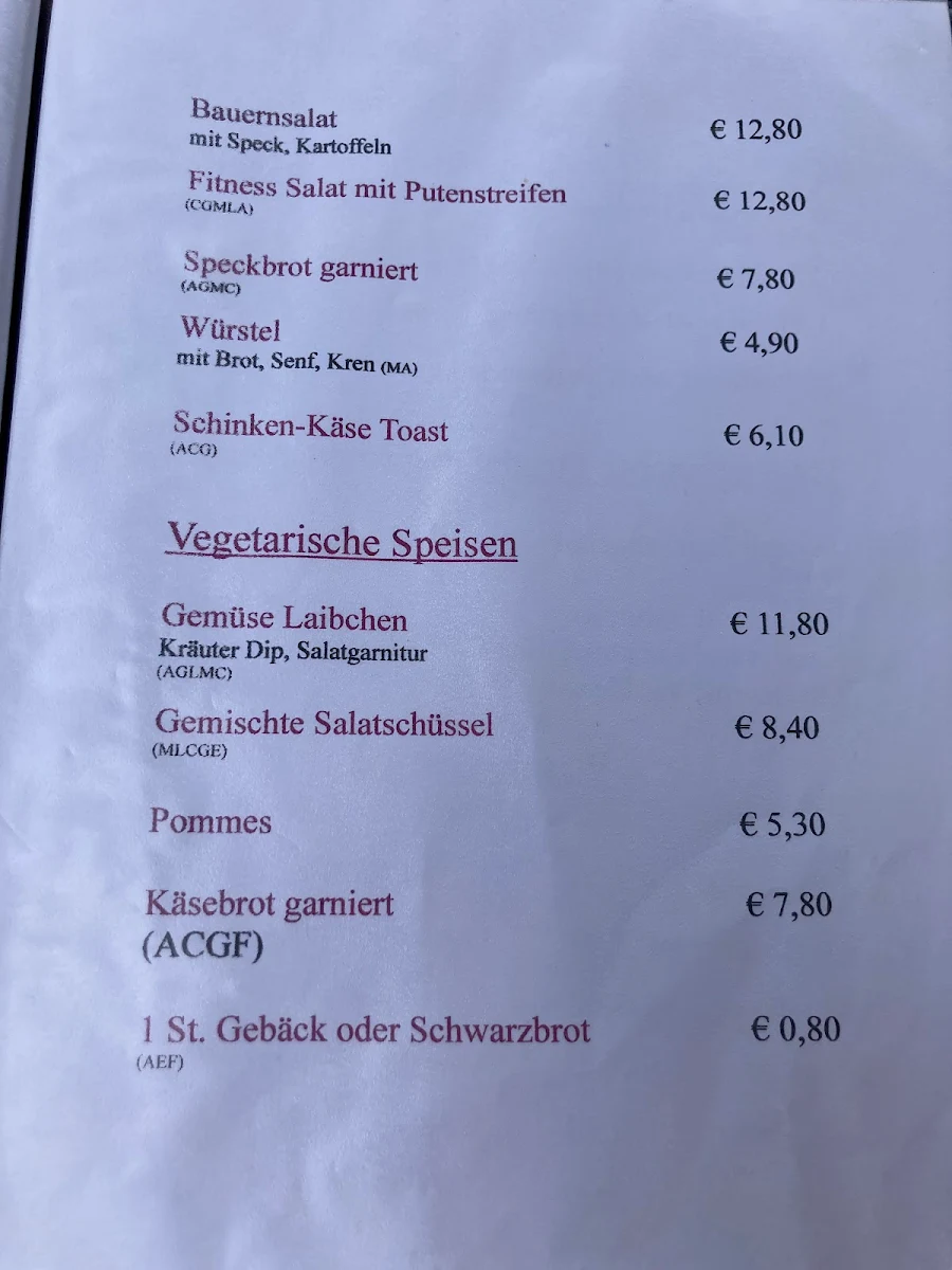 Speisekarte photo 7
