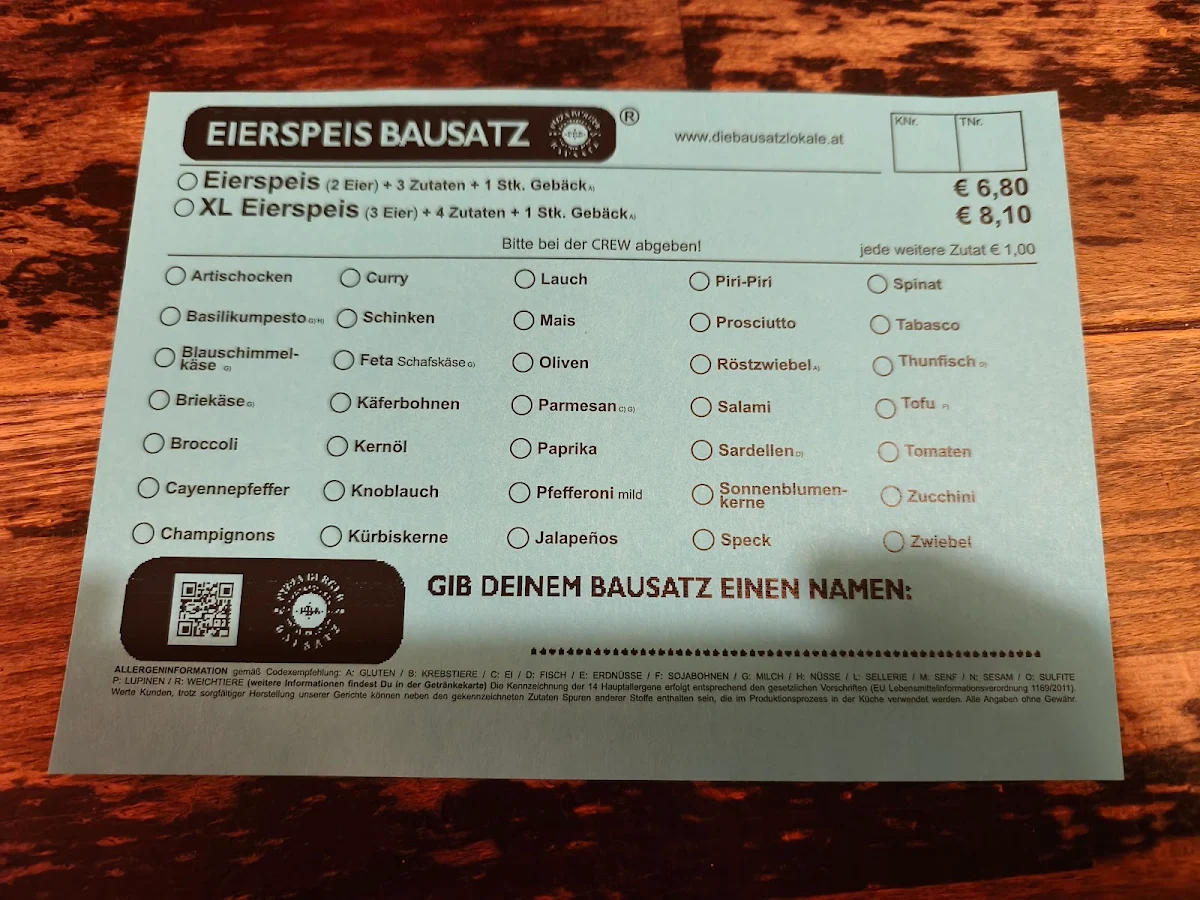 Speisekarte photo 6