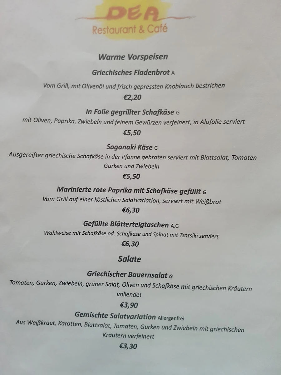 Speisekarte photo 4