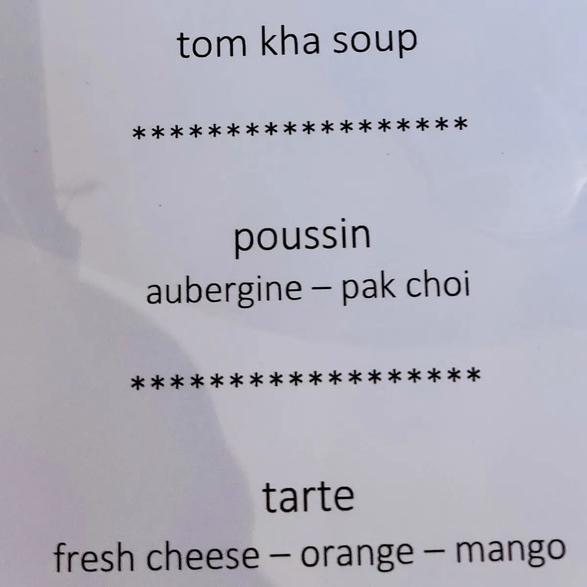 Speisekarte photo 2