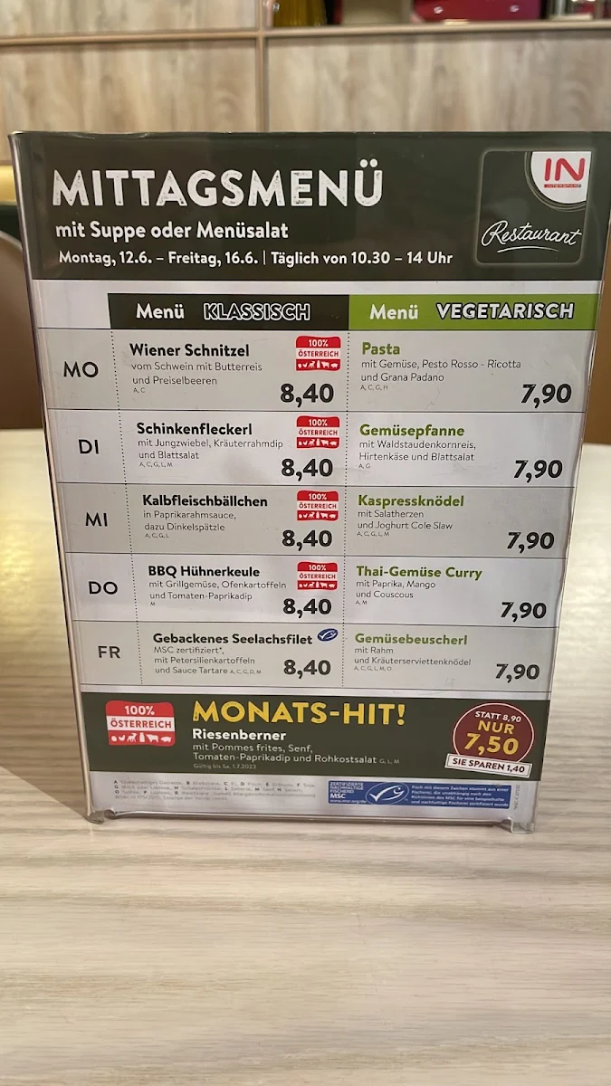 Speisekarte photo 1
