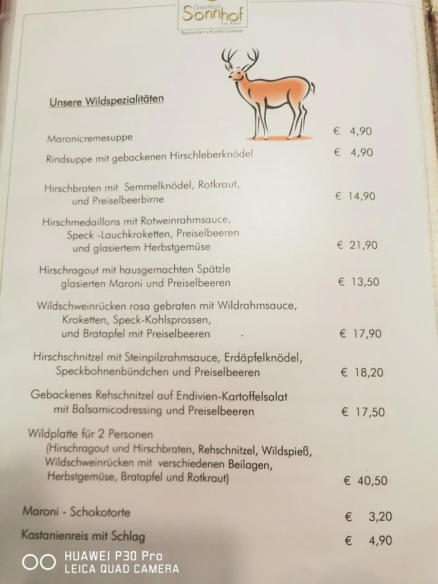 Speisekarte photo 5