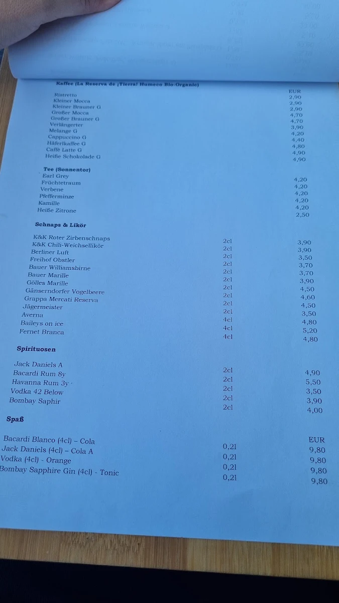 Speisekarte photo 1