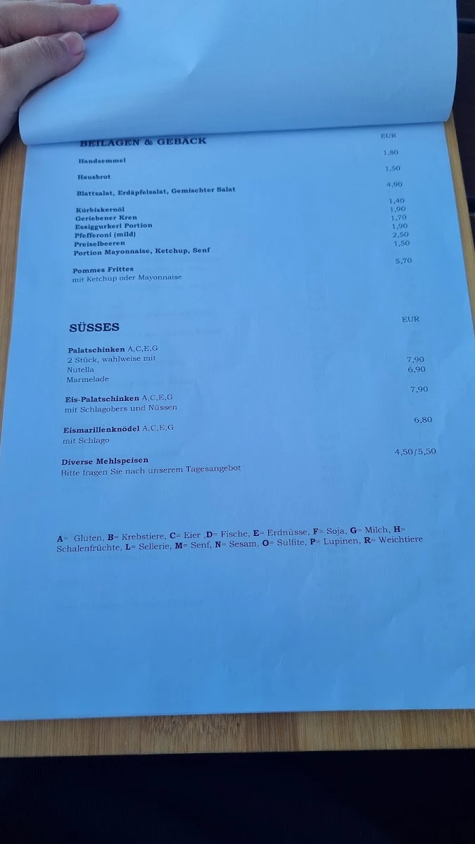Speisekarte photo 3