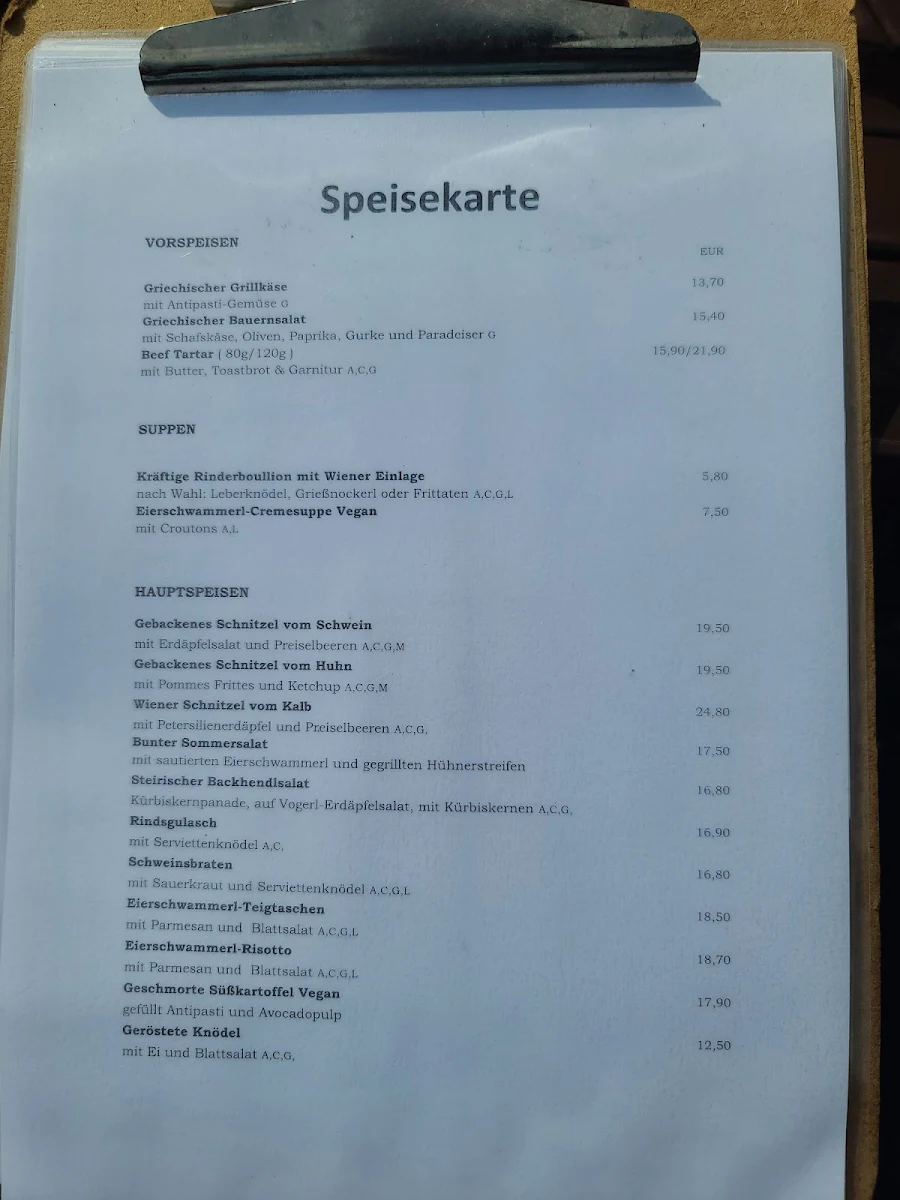 Speisekarte photo 6