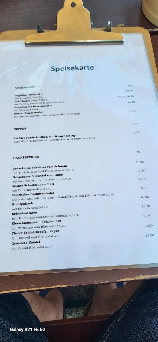 Speisekarte photo 8