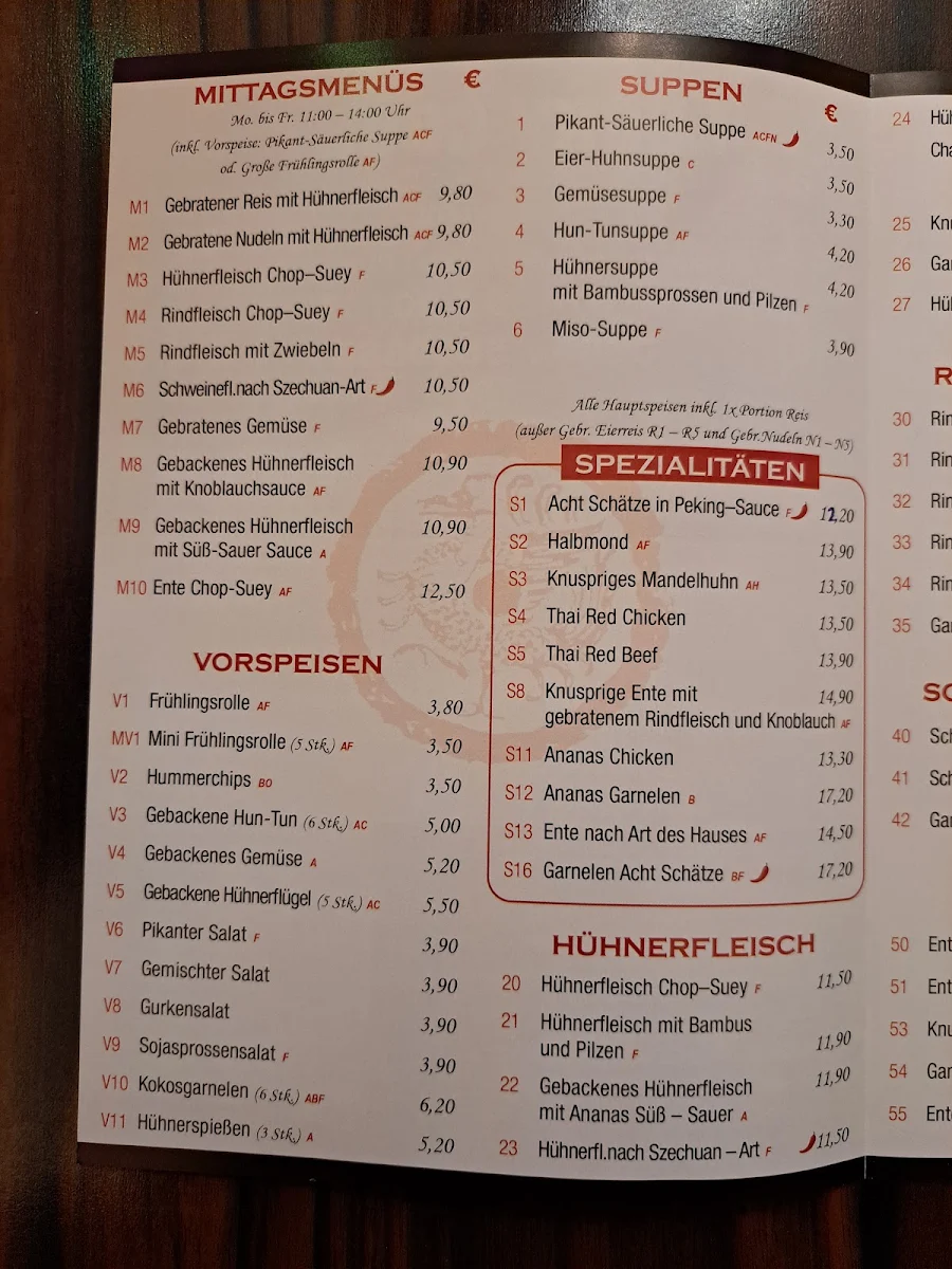 Speisekarte photo 2