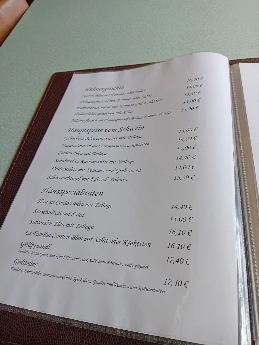 Speisekarte photo 2