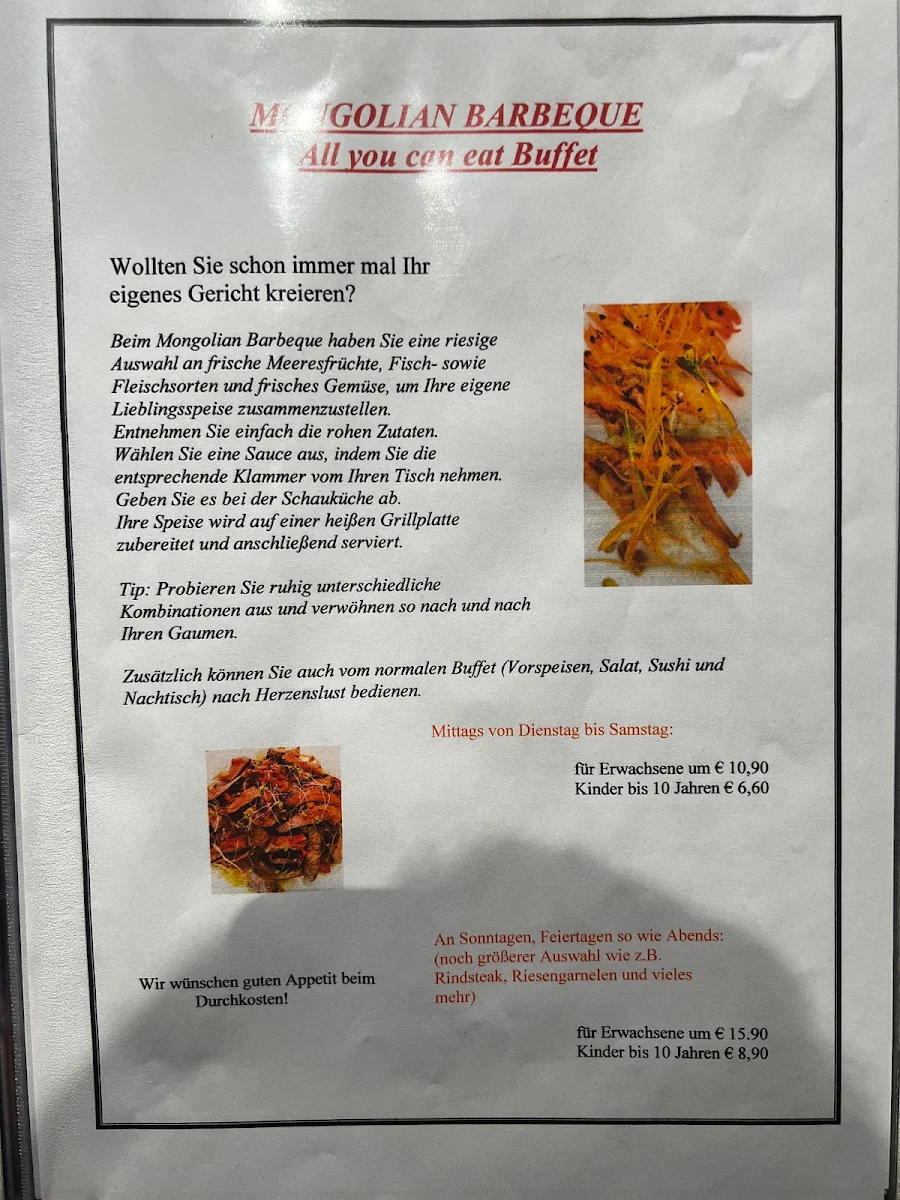 Speisekarte photo 1