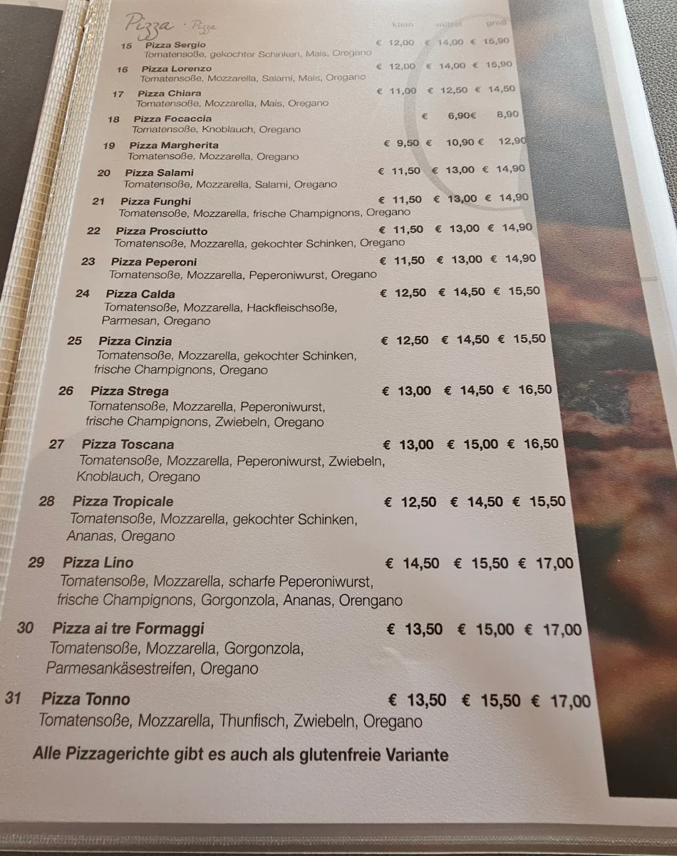 Speisekarte photo 2