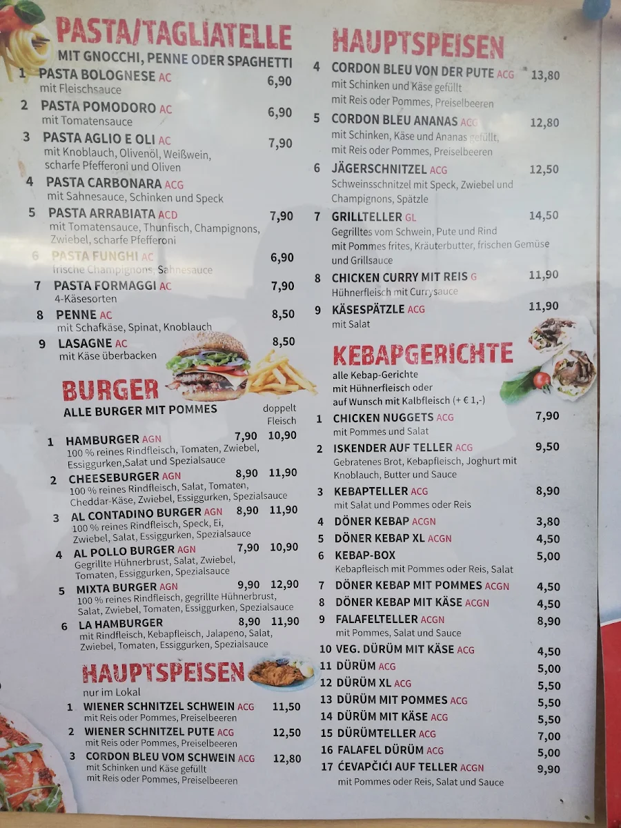 Speisekarte photo 2