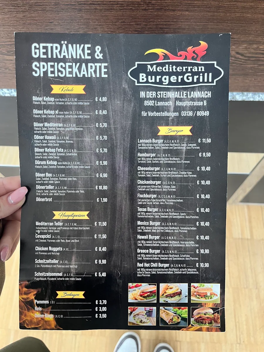 Speisekarte photo 2