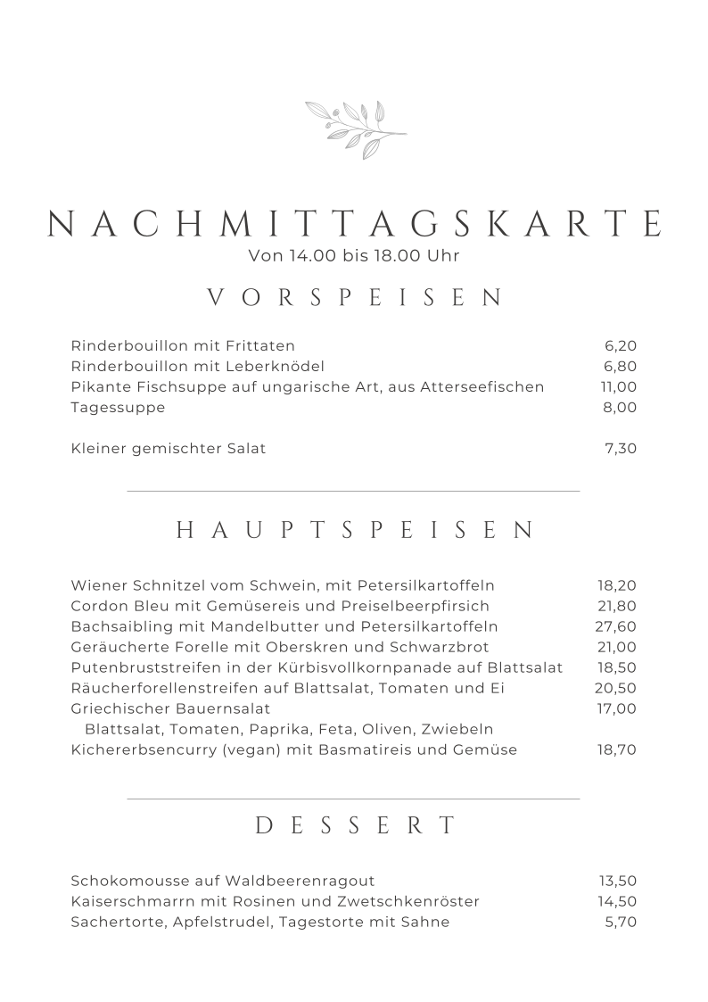 Speisekarte photo 3