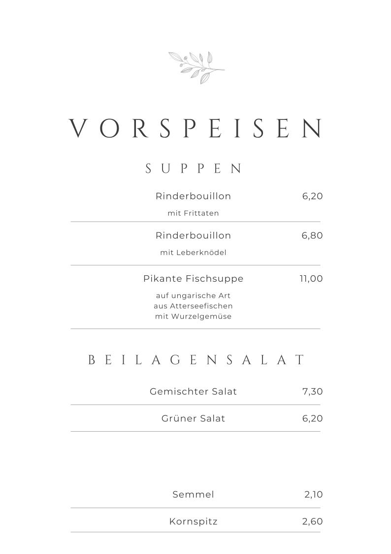 Speisekarte photo 9