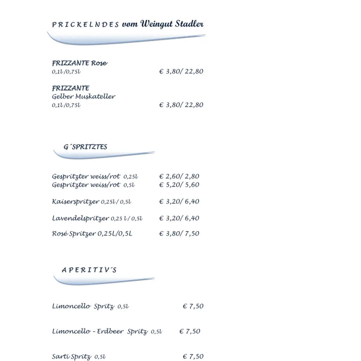 Speisekarte photo 6