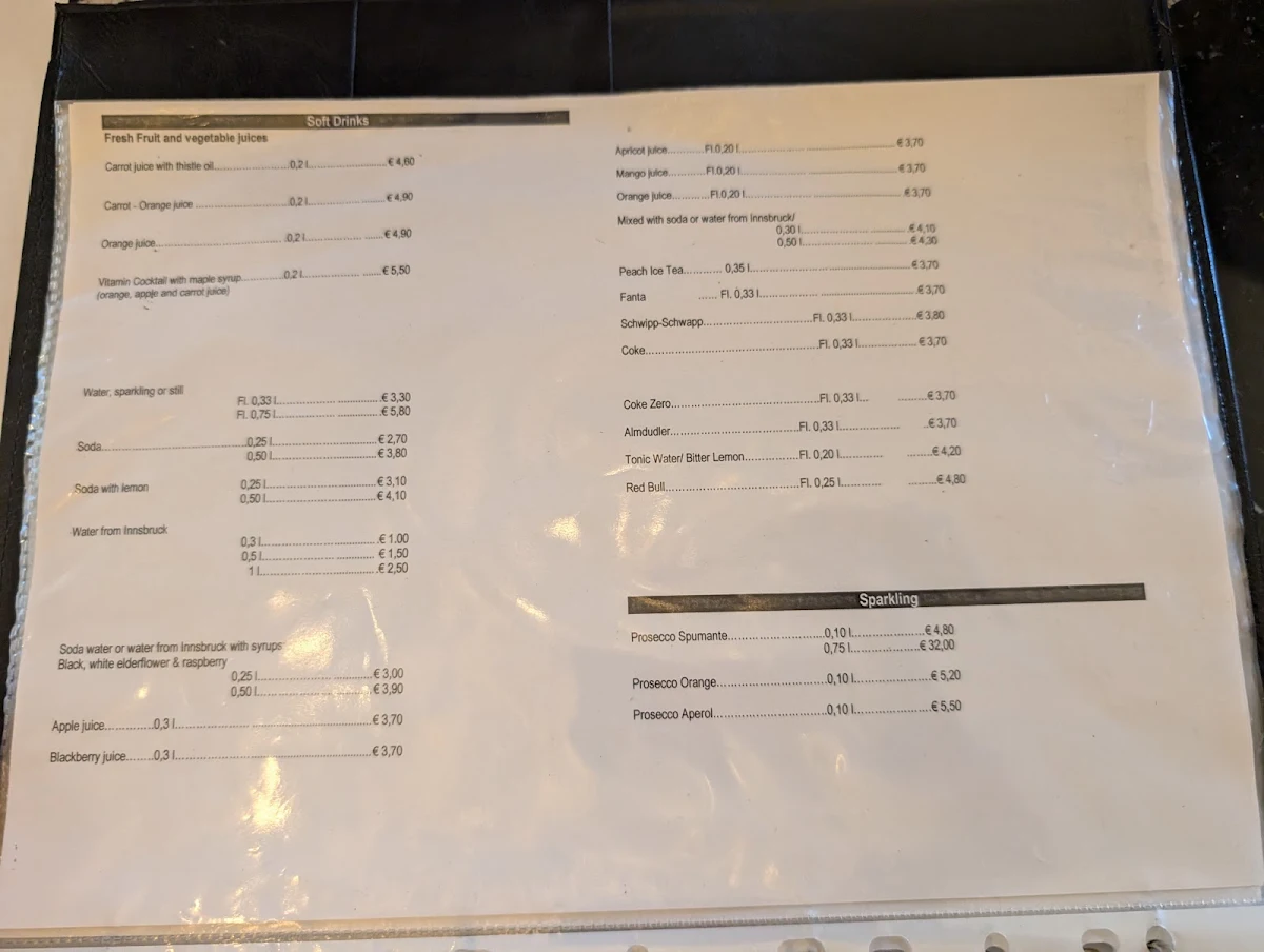 Speisekarte photo 3