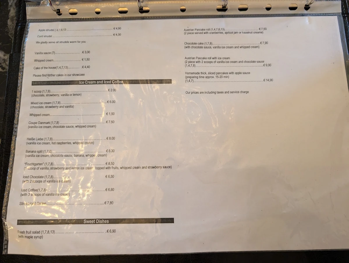 Speisekarte photo 5