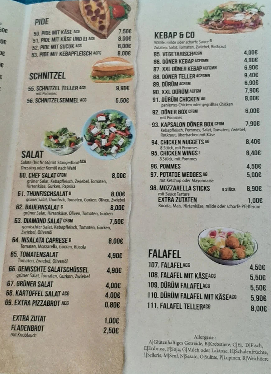 Speisekarte photo 3