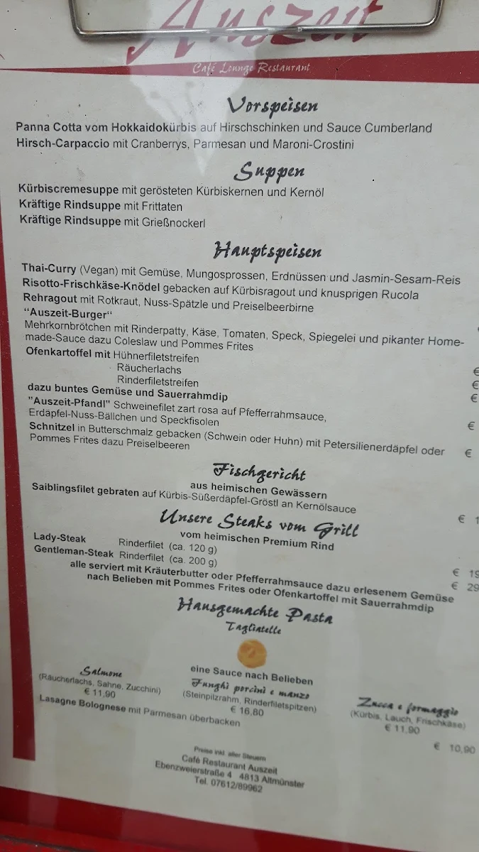Speisekarte photo 7