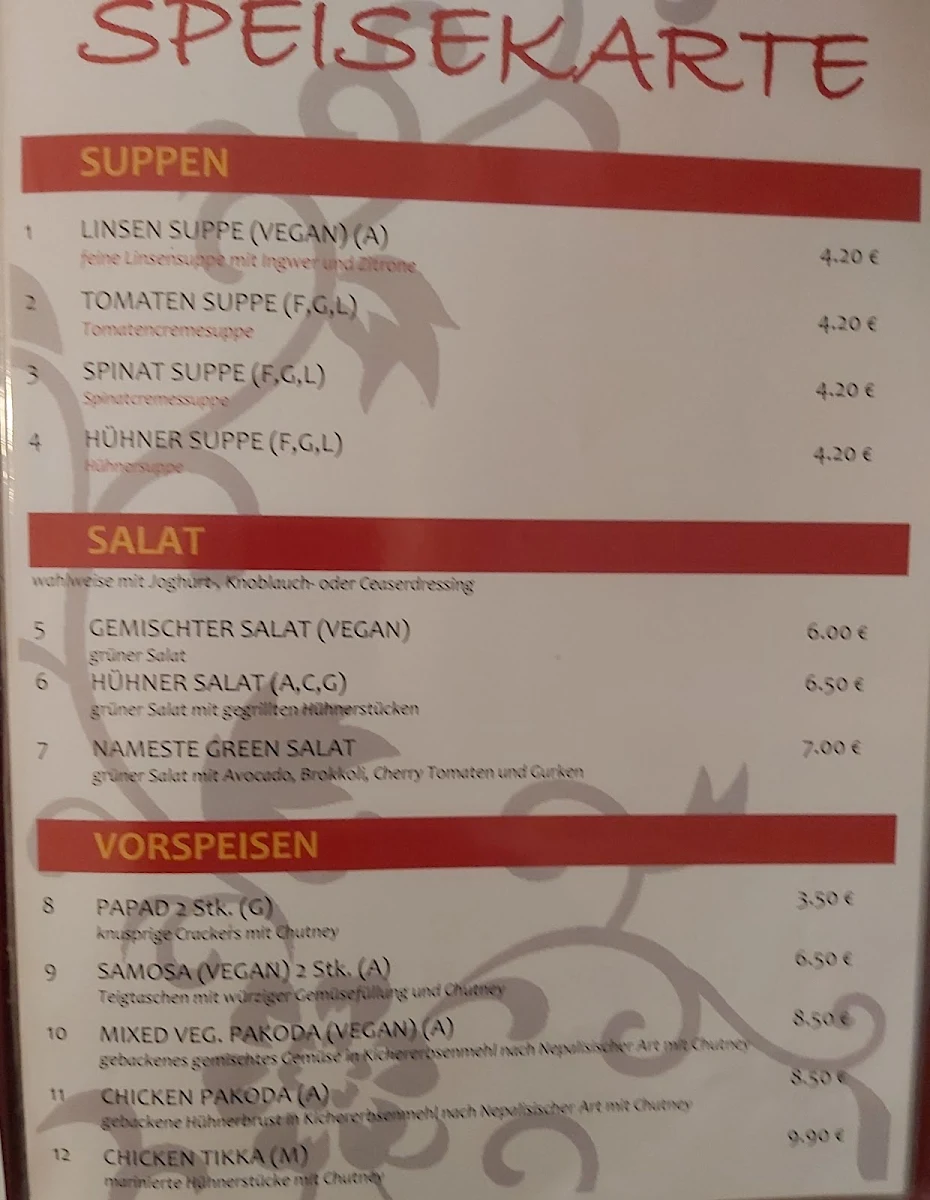 Speisekarte photo 6