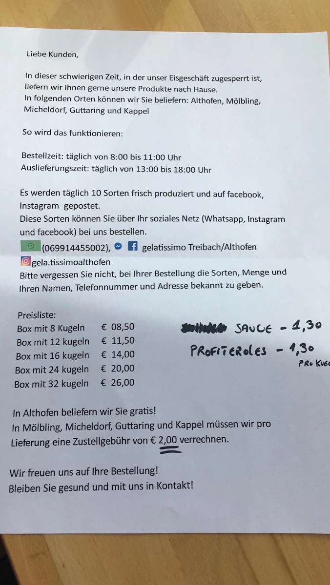 Speisekarte photo 1