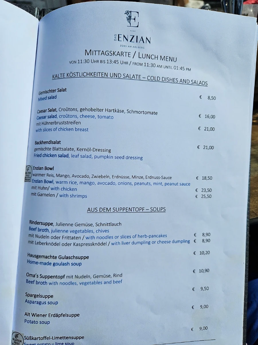 Speisekarte photo 2