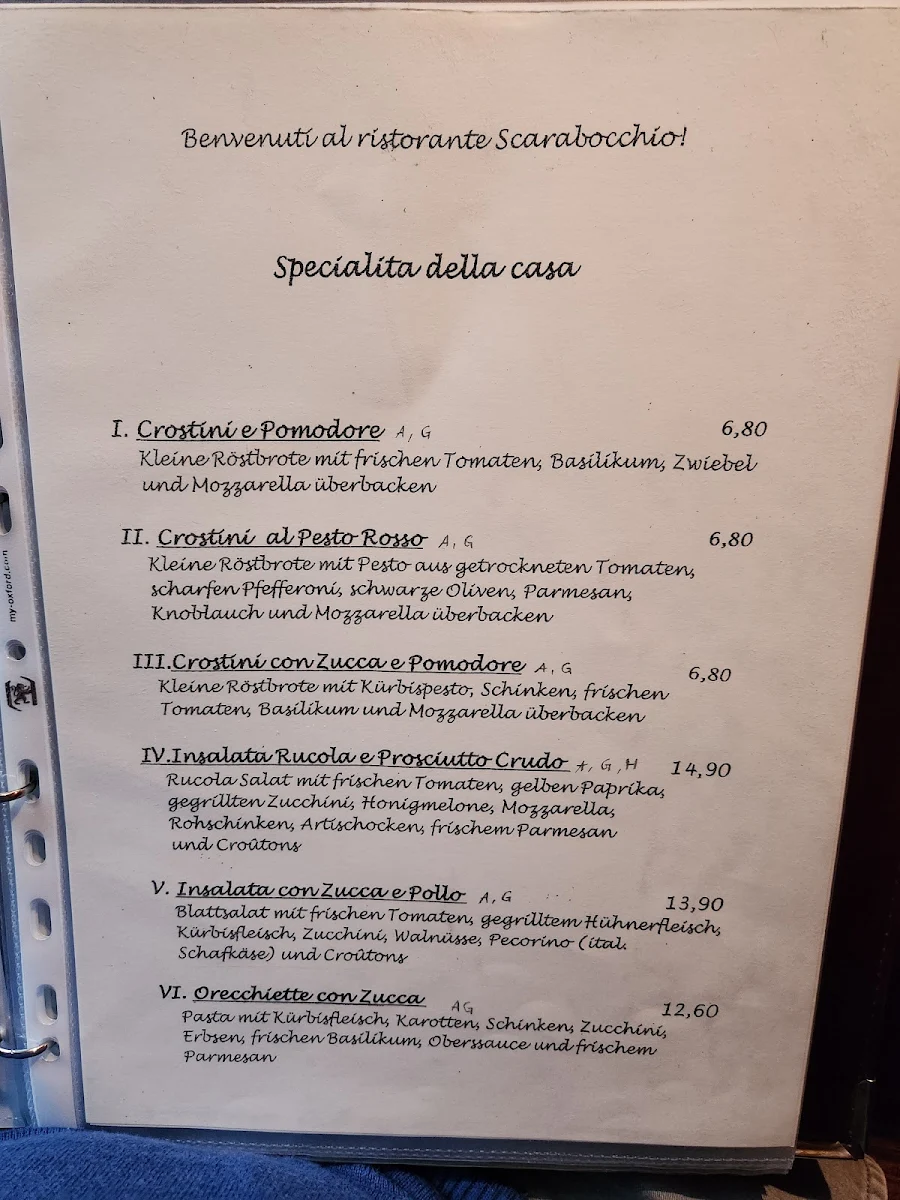 Speisekarte photo 2