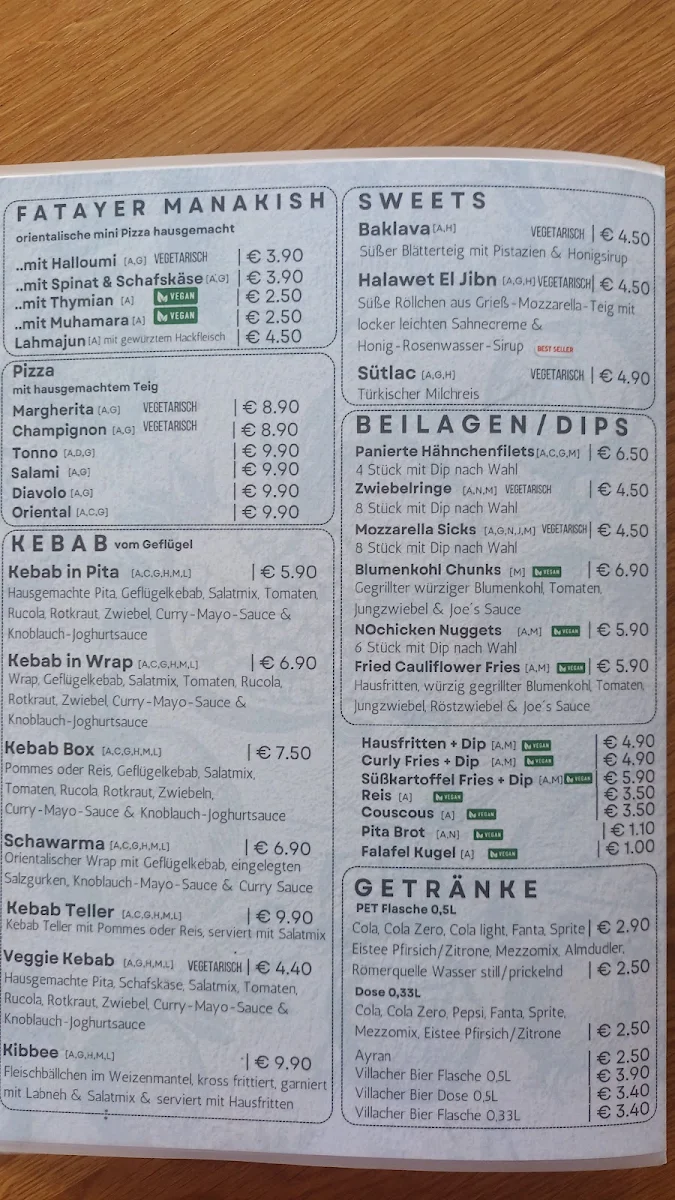 Speisekarte photo 5