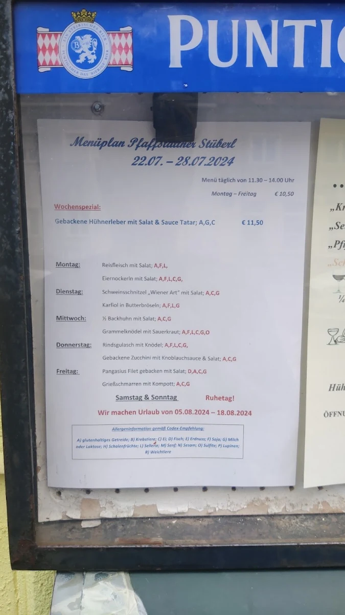 Speisekarte photo 1