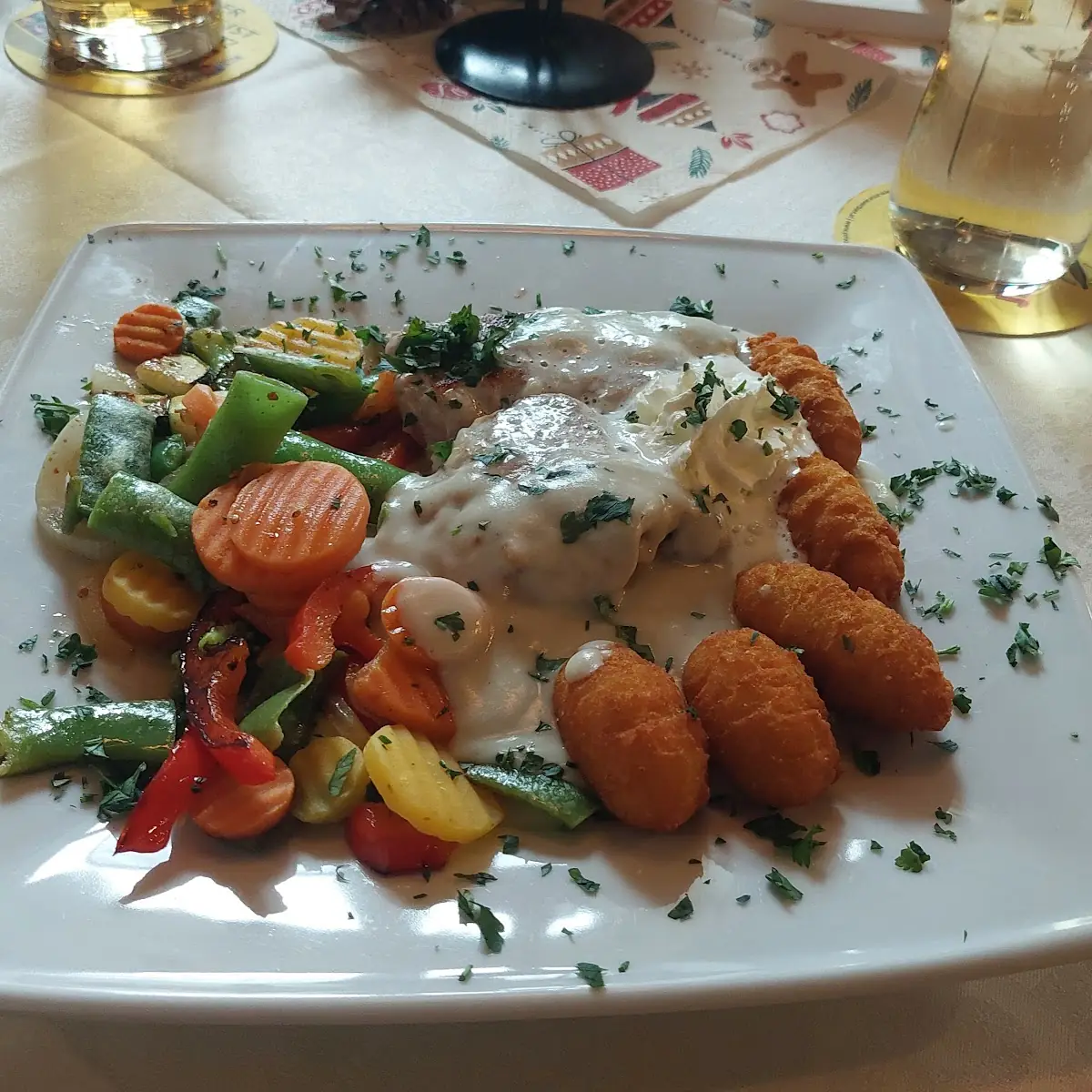 Essen und Trinken, Landhotel TIMMERER - Backhendlstation - Pizzeria