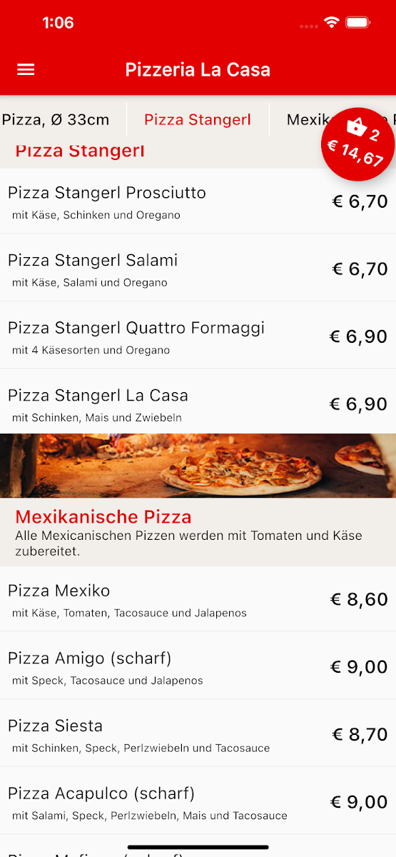Speisekarte photo 2