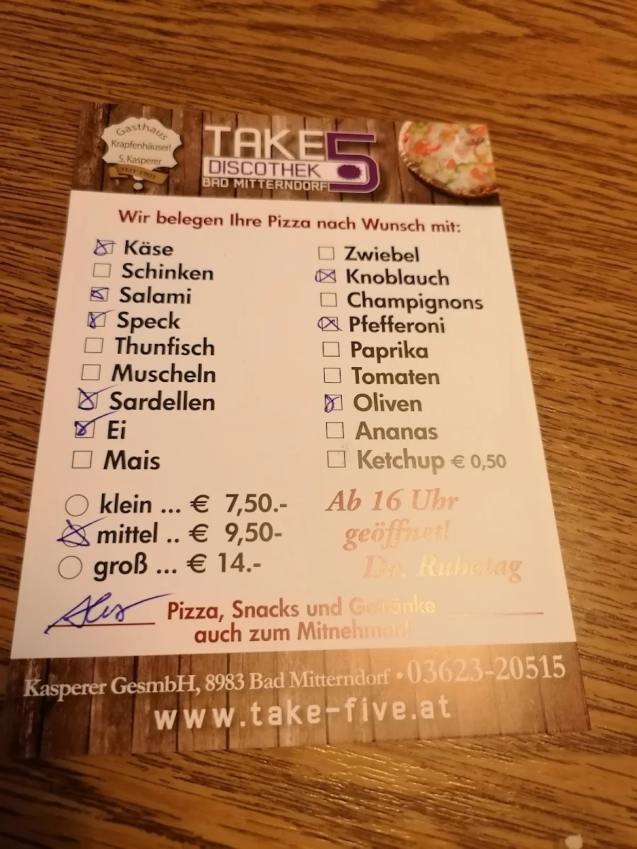 Speisekarte photo 4