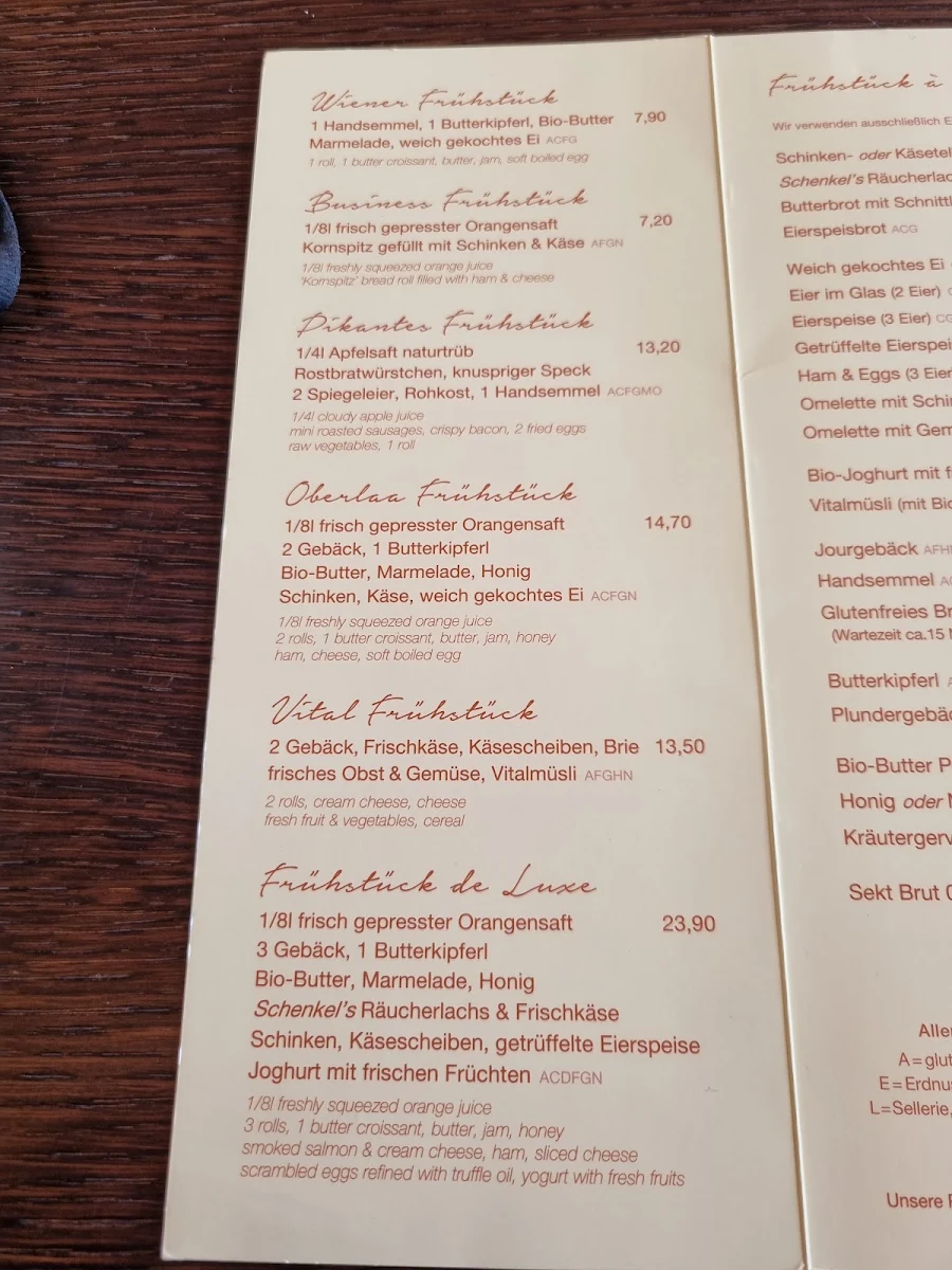 Speisekarte photo 6