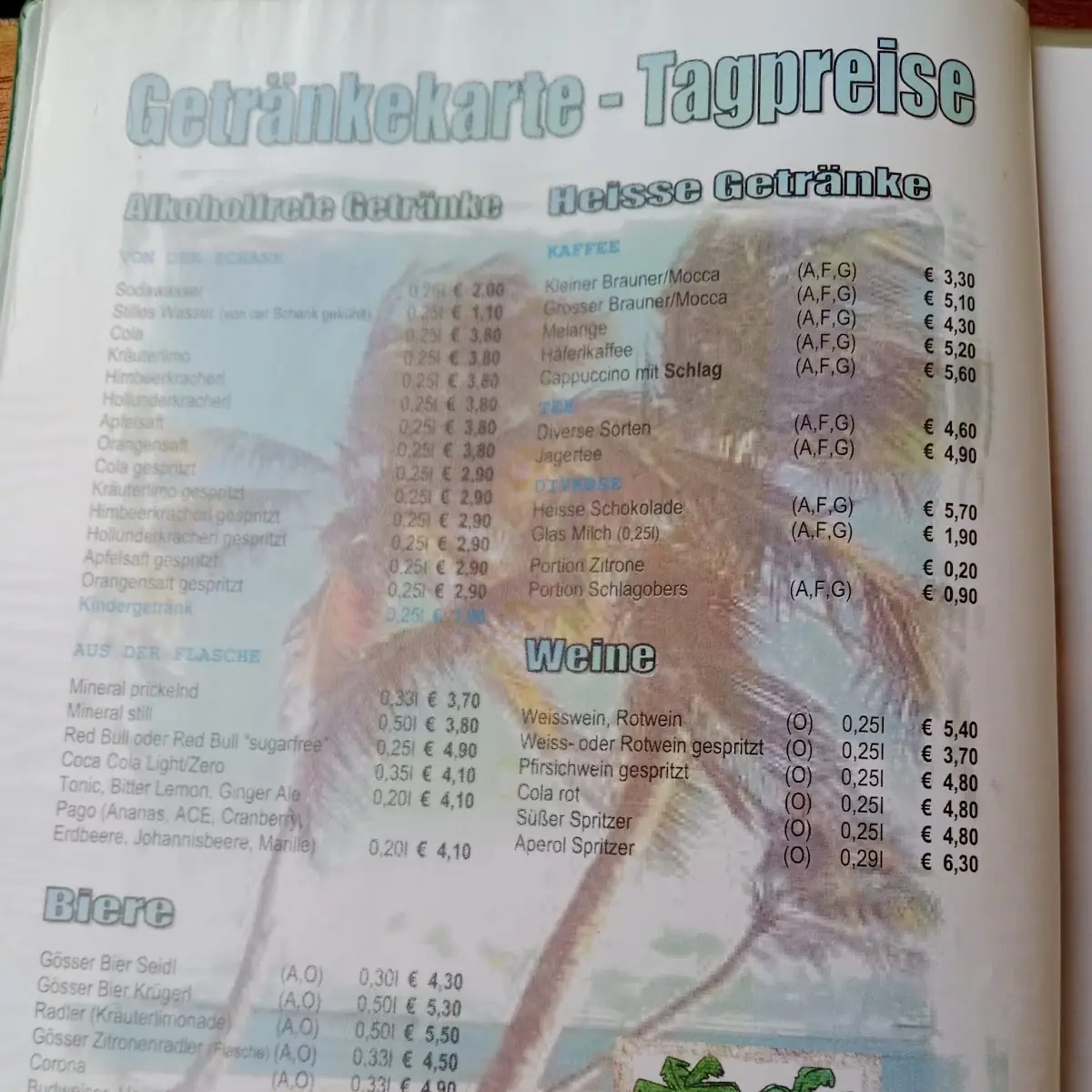 Speisekarte photo 1